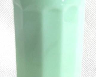 7149 - Jadeite Straw Container - 11.5" Tall
