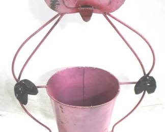 7139 - Metal Pig Planter 31.5" x 21"
