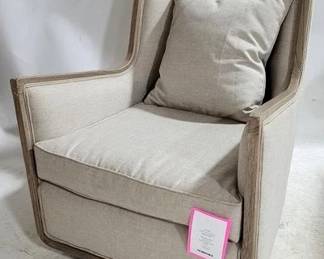 4207 - Furniture Classics Scoop Back Swivel Chair 32 x 25 x 24
