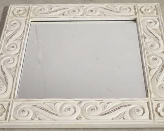 4120 - Alden Parkes Sarasota square mirror 42 1/4 x 42 1/4
