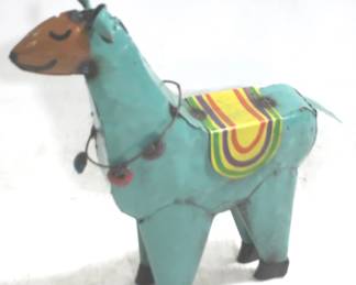 7133 - Metal Llama Figure - 20" x 24"
