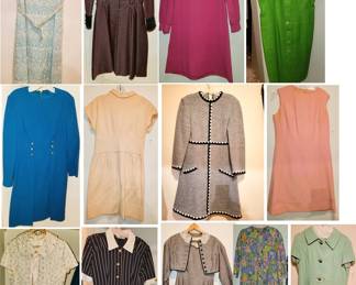 Vintage Dresses: 1940s to 80s