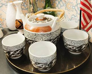 Oriental Tea and Sake Sets