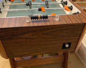 Foosball game table