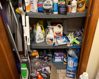 Lots of nice cleaning products