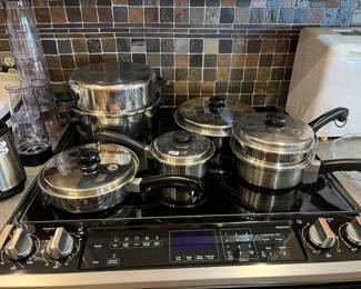Set of Saladmaster pots and pans