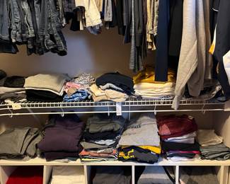 Clothes- please note- MOST clothing will be 2.00/piece. We are giving you the half price on day 1. We are NOT discounting lower than 2.00/piece.