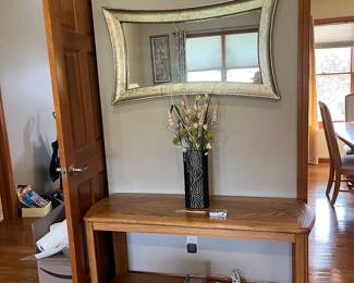 Oak sofa table
There are lots of nice mirrors at this sale. 