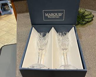 Waterford Champagne flutes