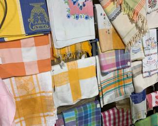 Vintage table linens