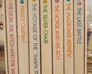 C. S. Lewis The Chronicles of Narnia 1970 paperback set