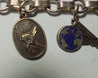 Sterling satellite charm
