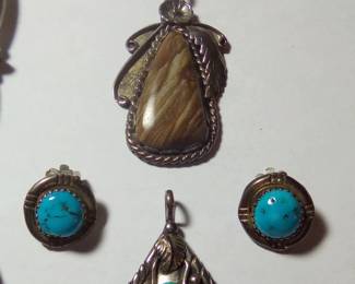 Navajo / Zuni sterling jewelry