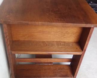 Mission Style / Arts and Crafts, quartersawn / tiger oak desk in excellent condition at my upcoming estate sale in Ormond Beach. $150.00 FIRM. If you would like to see and /or purchase this piece call Chris at 386-405-1867