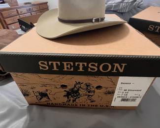 Silversand Stetson Hat- New in Box- $75