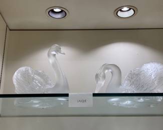 Lalique Swans
