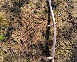 Antique scythe 