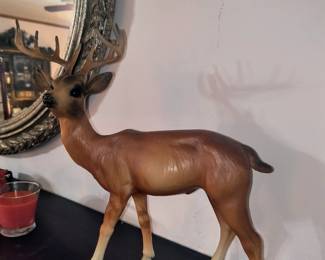 Plastic deer - vintage 