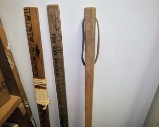 Early local yardsticks 