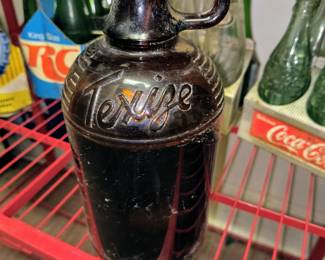 "Texize" amber bottle 