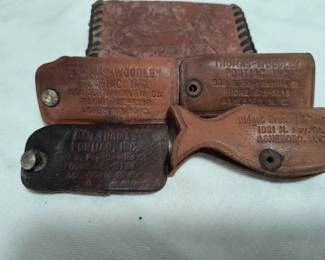 Vintage local advertising pieces 