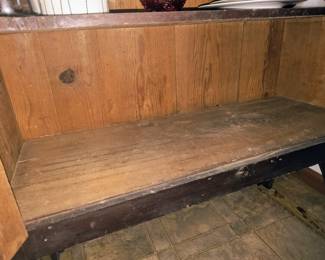 Interior of pie safe