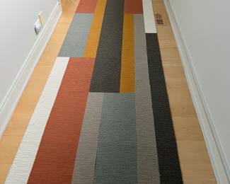 Multi Color Carpet Runner