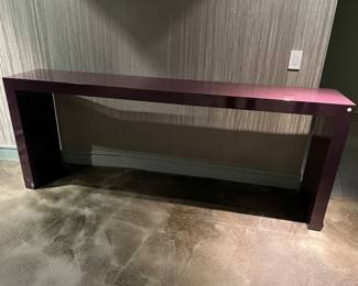 Purple Long Table