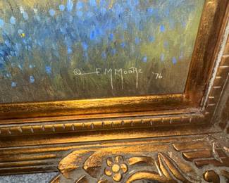 E.M. MOORE PAINTING 