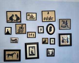 LOTS OF SILHOUETTES TO BE FOUND IN THE HOUSE 