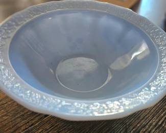 beautiful pale blue bowl
