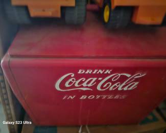 Coca Cola cooler