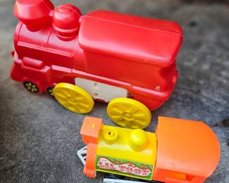 Vintage plastic toys