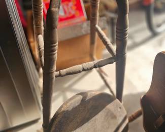 antique piano stool, needs repair, project price