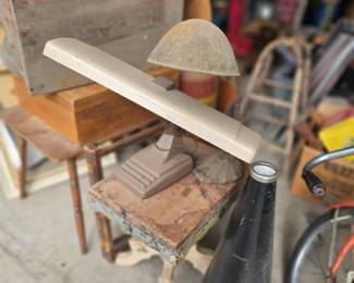 lots of project furniture and vintage lamps