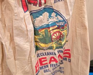 vintage skirt made out of feed sack, top available too, too cute 