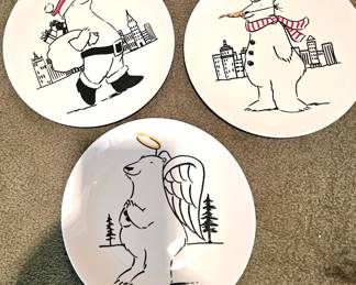 12 bear plates