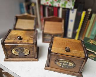 vintage recipe   containers, full of recipes