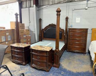 King Bedroom Suite orlando Estate Auction