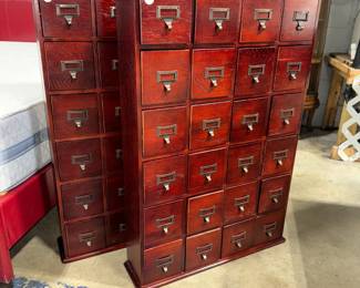 Card File Cabinets Orlando Estate Auction
