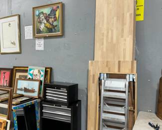 Attic Ladder, Tool Chests and Counter tops