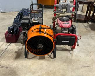 Pressure Washers, Fans and Pop up Tents Orlando
