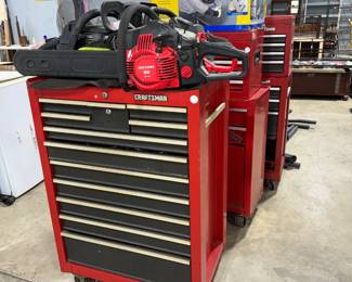 Craftsman Tool Chests and Chain Saws Orlando Estate Auction
