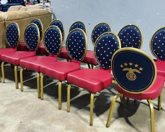 USA Stackable Chairs Orlando Estate Auction