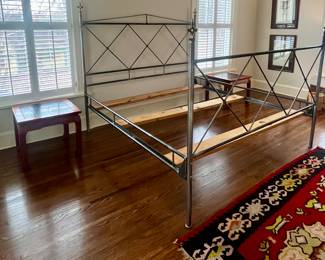 Custom iron bed…so solid and extremely heavy