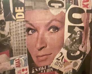 1960s massive French movie poster Marina Vlady