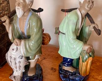 Large fishing mud people