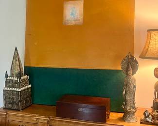 Antique English writing desk in walnut circa 1860