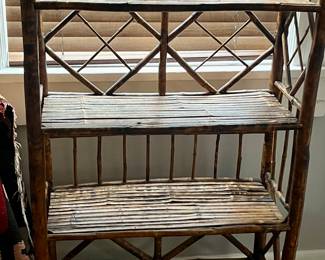 Another fabulous tortoise shell bamboo shelf in a smaller size
