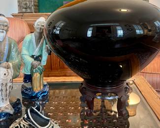 Large Murano glass vessel